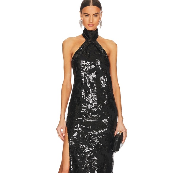 Katie May Sidrit Gown halter - Picture 1 of 11